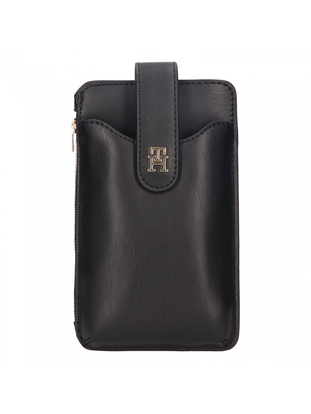 Dámská crossbody kabelka na telefon Tommy Hilfiger Janet – černá